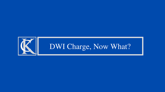 What do you do if you get charged of a DWI
